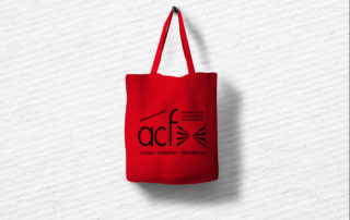 Sac convention pour la foire de Lyon pour la société ACF- Accès Création Fermetures Avenue Lavoisier 01600 Massieux