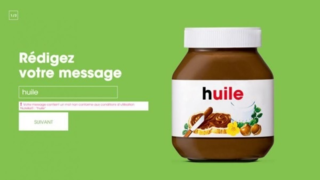 Bad buzz Nutella_Message détourné